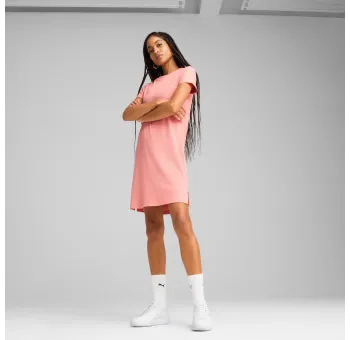 Robe moulante ESS ELEVATED en Pink Fruit