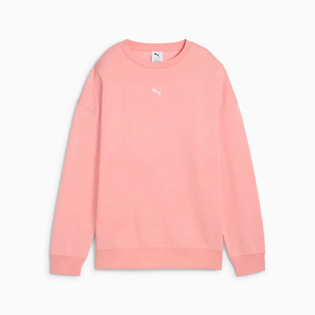 ESS Oversized Crew F en Pink Fruit