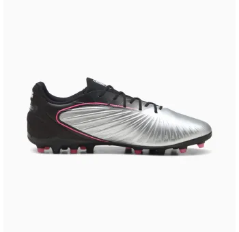 PUMA KING MATCH MG en Silver-PUMA Black | Chaussures de Sport