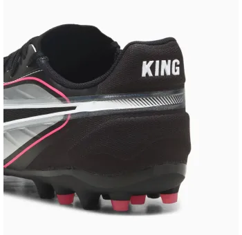 PUMA KING MATCH MG en Silver-PUMA Black | Chaussures de Sport