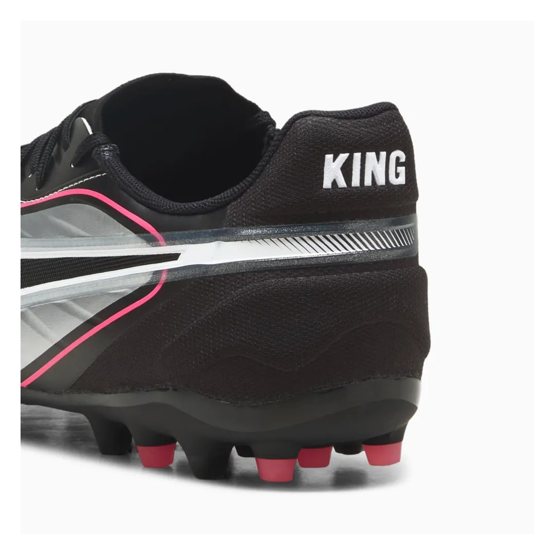 PUMA KING MATCH MG en Silver-PUMA Black | Chaussures de Sport