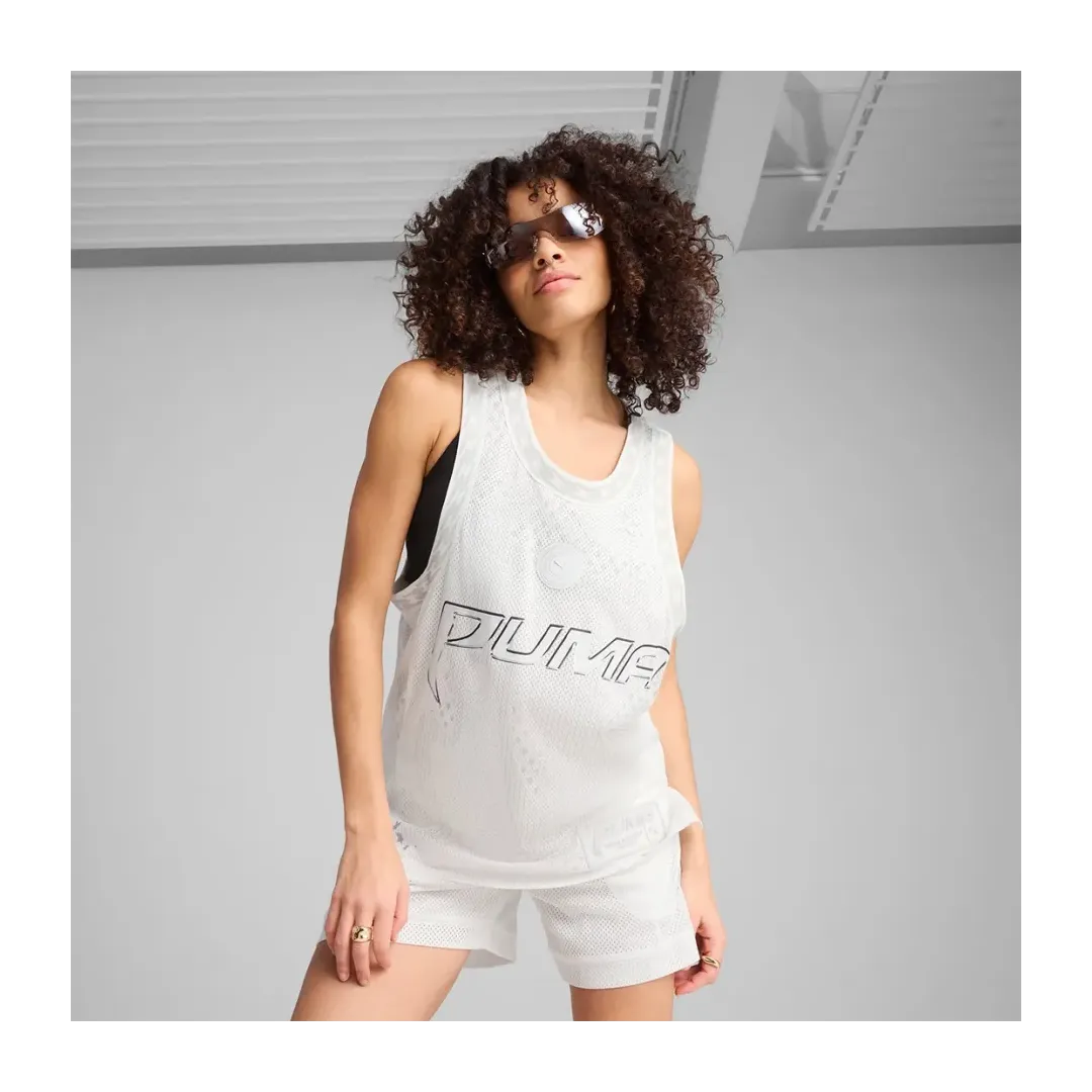 PUMA White-AOP Jer-She Jersey