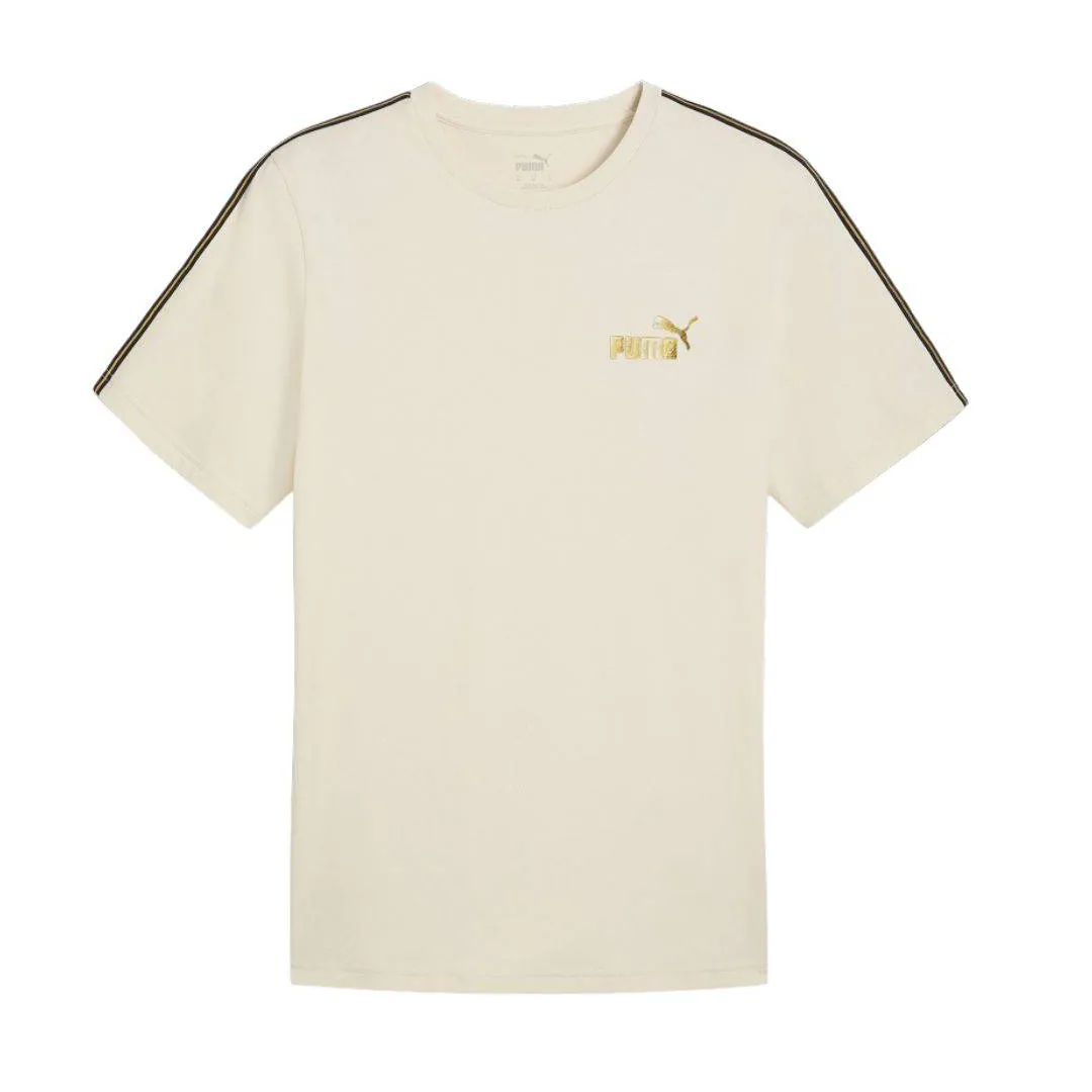 ESS TAPE MINIMAL GOLD Tee - T-shirt de haute qualité