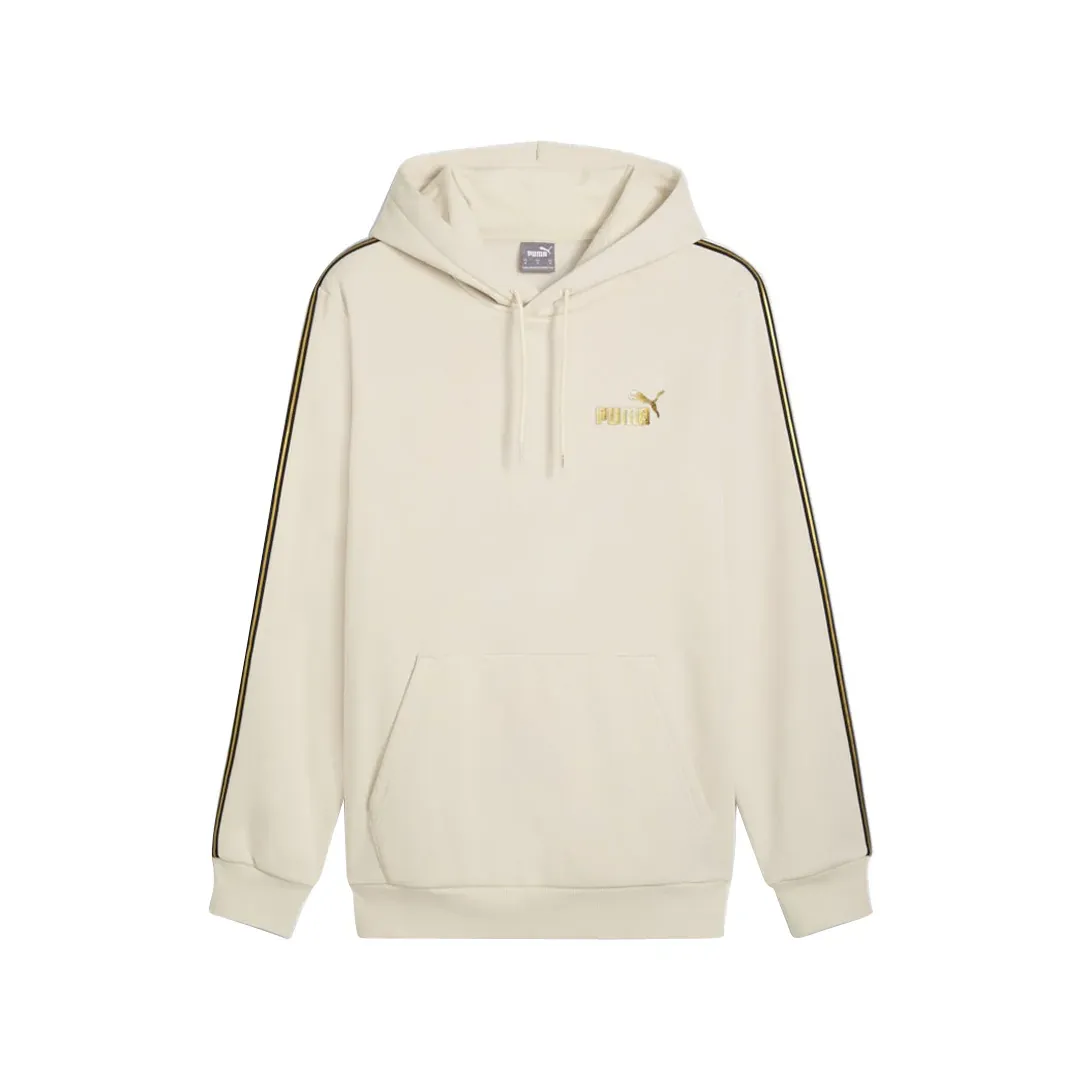 ESS TAPE MINIMAL GOLD Hoodie FL - Vêtement Élégant et Confortable