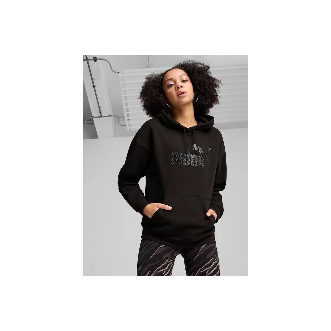 ESS+ ANIMAL Hoodie FL - Sweat à Capuche Confortable et Tendance
