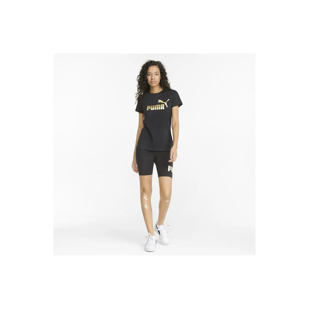 ESS+ Metallic Logo Tee - T-Shirt avec Logo Métallique