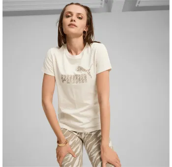 T-shirt Puma ESS+ à Motif Animalier