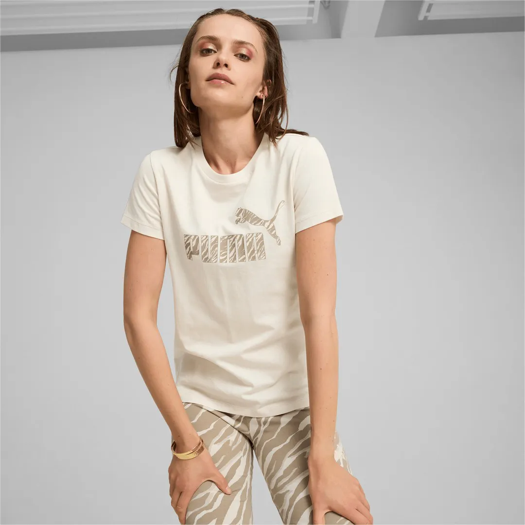 T-shirt Puma ESS+ à Motif Animalier