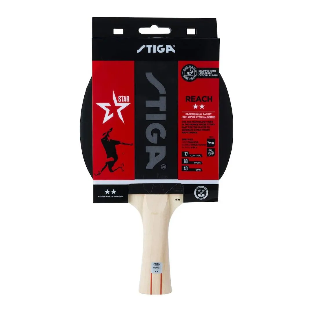 Raquette de Tennis de Table TT Reach 2-Star | Équipement Sportif de Haute Qualité