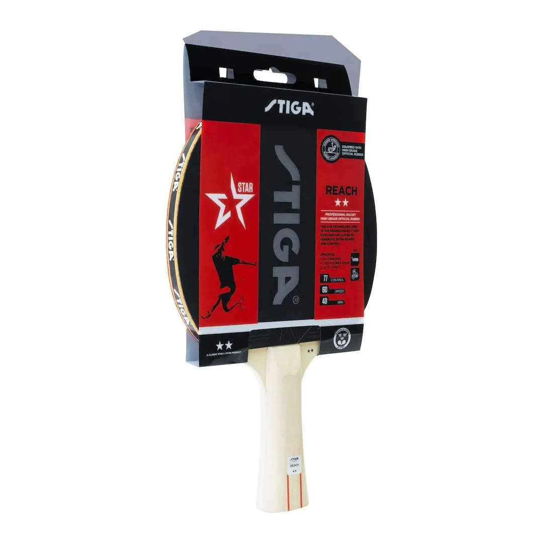Raquette de Tennis de Table TT Reach 2-Star | Équipement Sportif de Haute Qualité