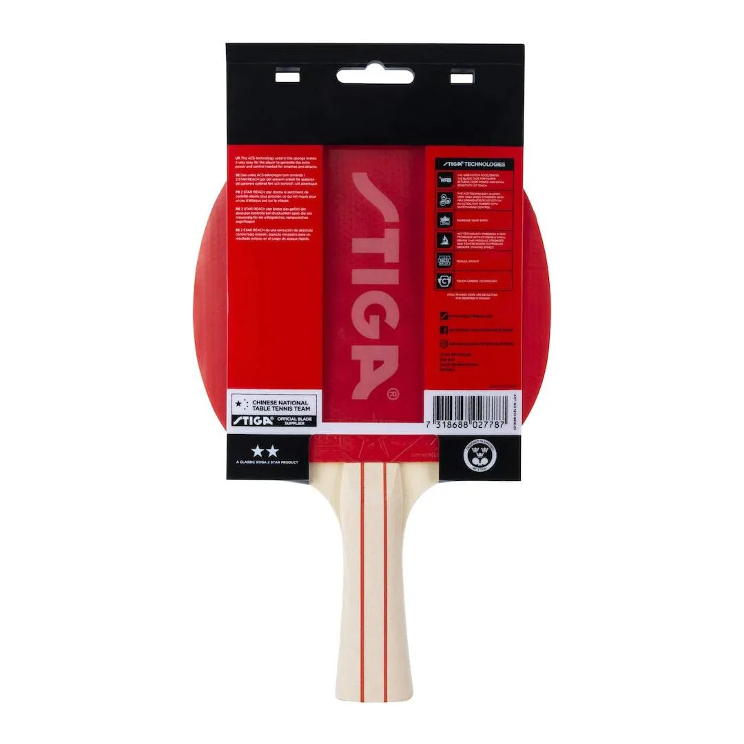 Raquette de Tennis de Table TT Reach 2-Star | Équipement Sportif de Haute Qualité