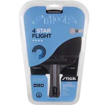 Raquette TT Flight 4-Star - Idéale pour la Vitesse et la Souplesse