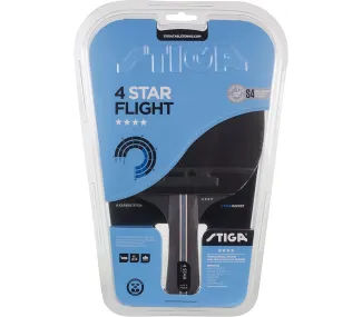 Raquette TT Flight 4-Star - Idéale pour la Vitesse et la Souplesse