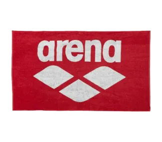 Serviette Douce pour Piscine Rouge et Blanche - T