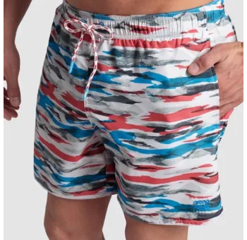 Men's Arena Water Prints Beach Boxer - Swimwear