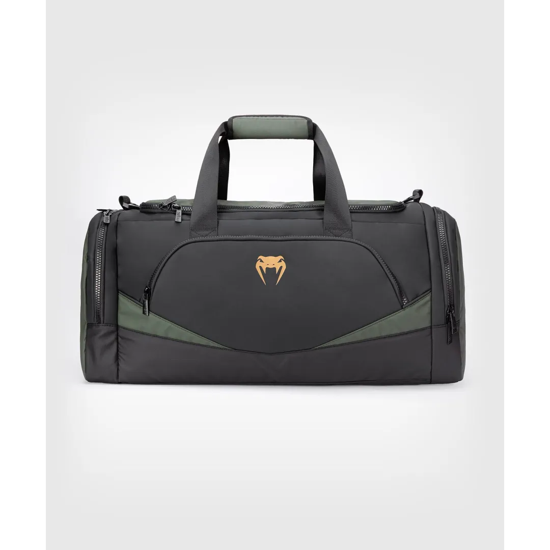 Venum Evo 2 Trainer Lite Sports Bags - Black/Khaki | Durable Gym Bag