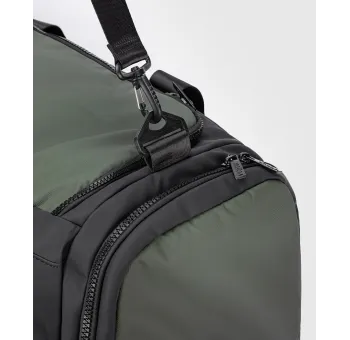 Venum Evo 2 Trainer Lite Sports Bags - Black/Khaki | Durable Gym Bag