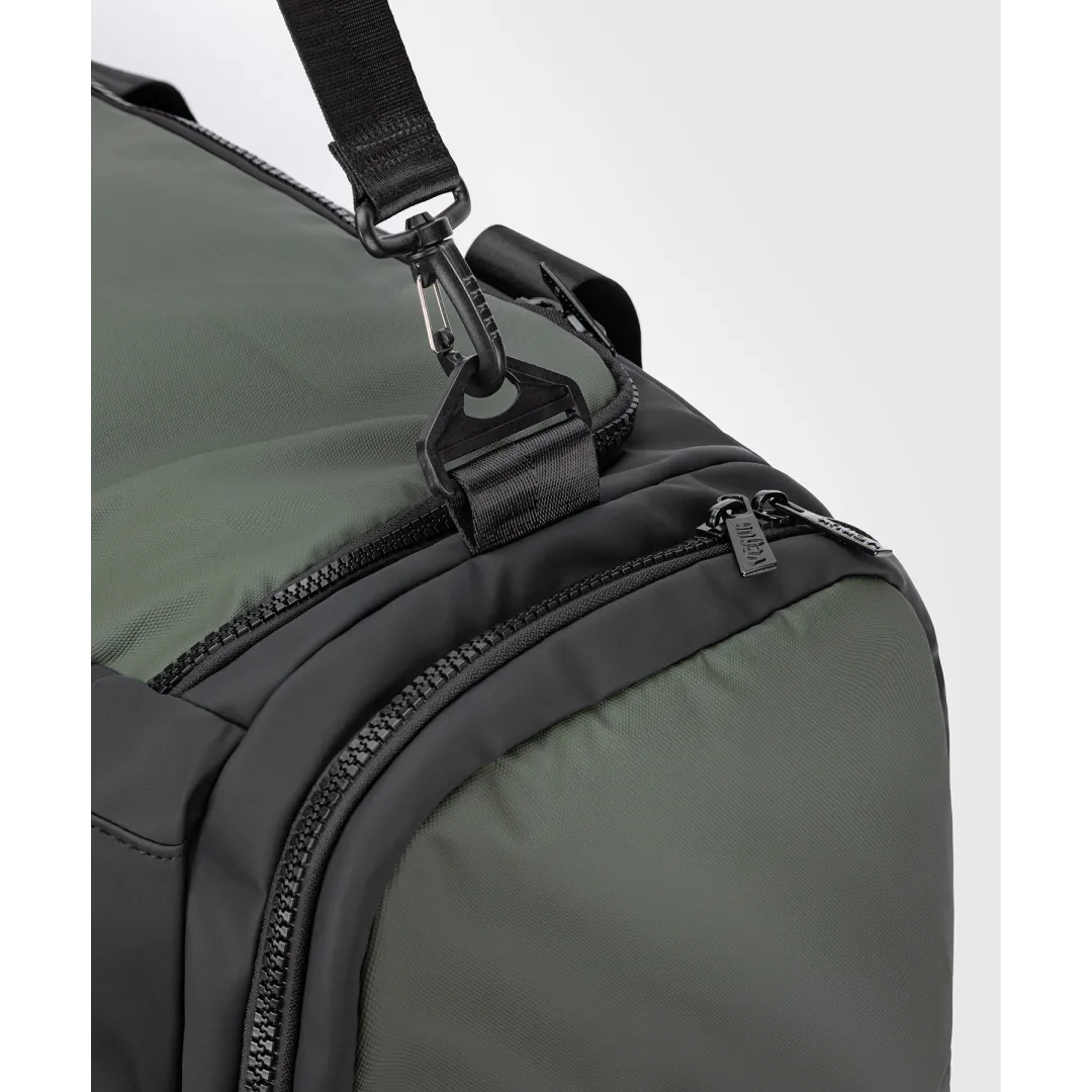 Venum Evo 2 Trainer Lite Sports Bags - Black/Khaki | Durable Gym Bag