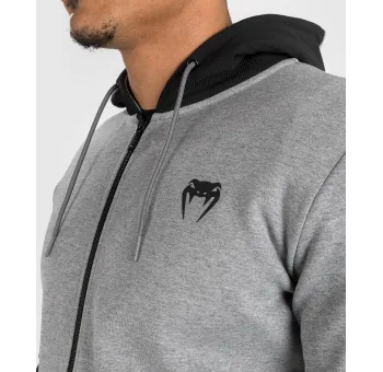 Venum CONTENDER 4.0 Hoodies - Heather Grey/Black | Vêtements de sport de haute qualité