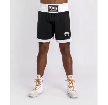 Venum CLASSIC Black/White Boxing Shorts