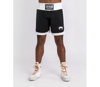 Venum CLASSIC Black/White Boxing Shorts
