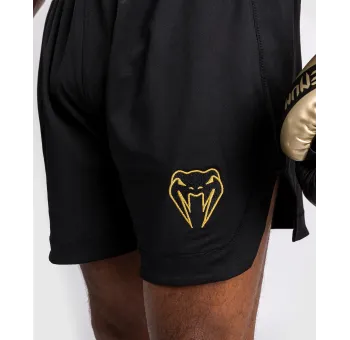 Venum CLASSIC Boxing Shorts - Black/Gold | Boxe Professionnelle