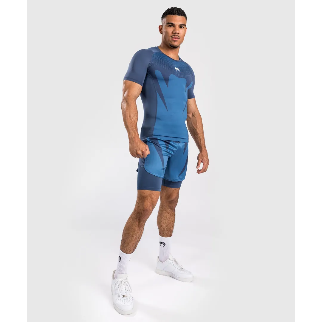 Venum ATTACK Rashguards - Navy Blue | Sportswear