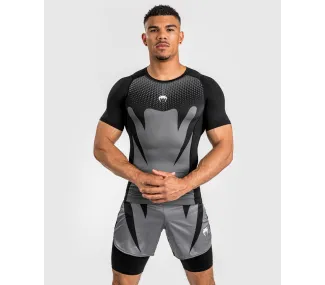 Venum ATTACK Black Rashguards - Ultimate Fighting Gear