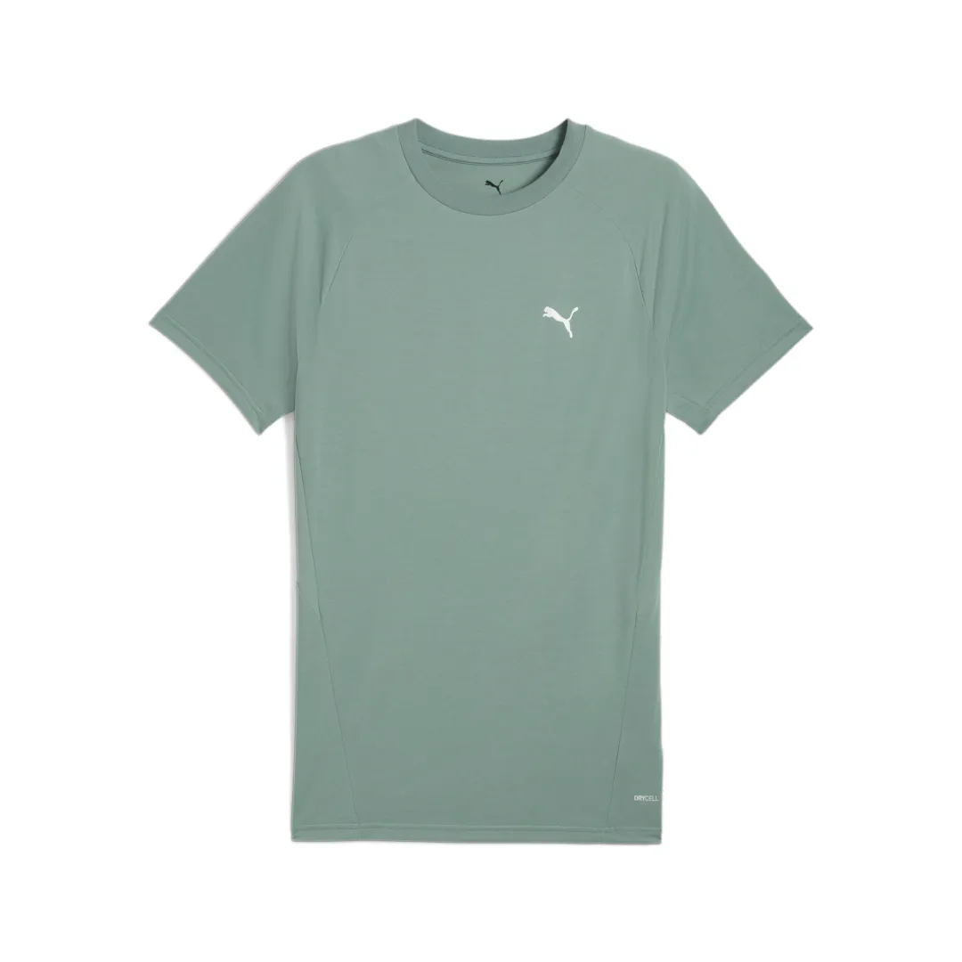 T-shirt EVOSTRIPE en Vert Lune