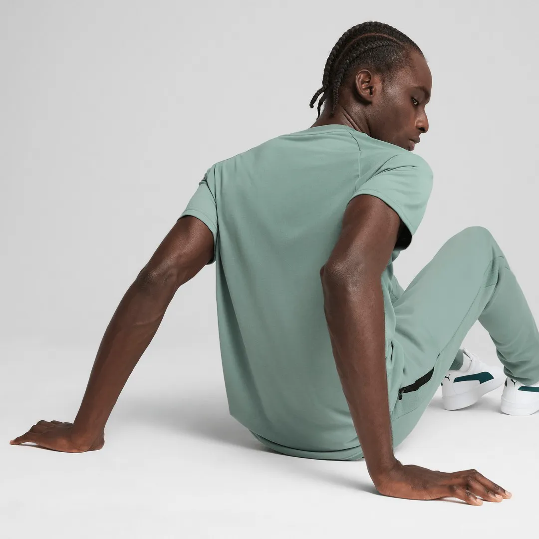 T-shirt EVOSTRIPE en Vert Lune
