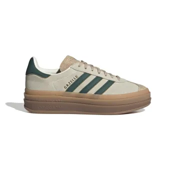 Gazelle Bold W CWhite/CGreen/MagBei Org - Chaussures de Sport Tendance