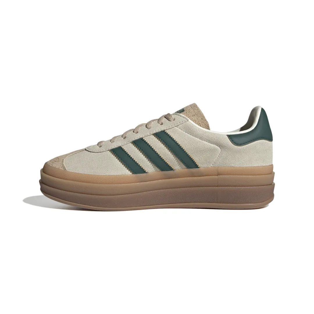 Gazelle Bold W CWhite/CGreen/MagBei Org - Chaussures de Sport Tendance