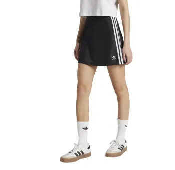 Jupe mini à 3 bandes – Adidas Noir/Blanc