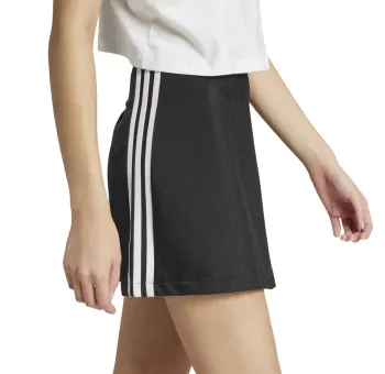 Jupe mini à 3 bandes – Adidas Noir/Blanc