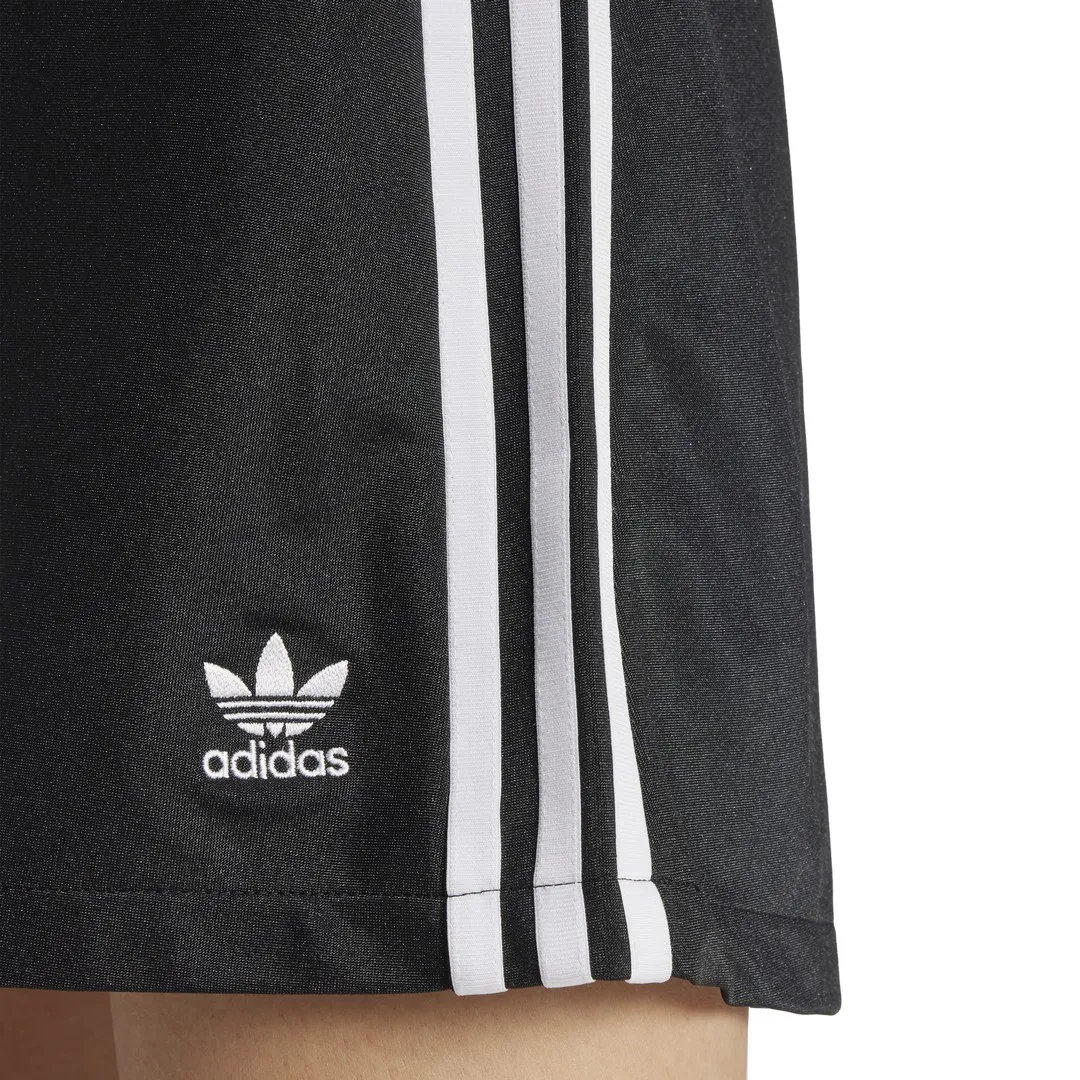 Jupe mini à 3 bandes – Adidas Noir/Blanc