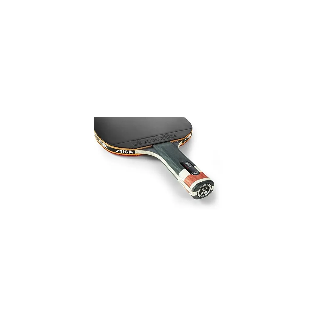 Raquette de Ping-Pong STIGA 5-Star Frontal Straight – Performance Pro