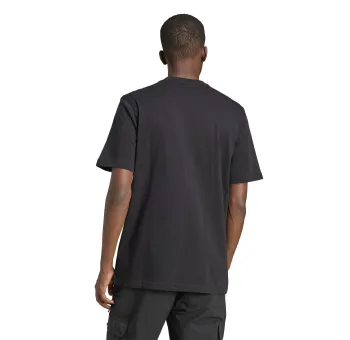 T-Shirt TREFOIL ESS BLACK ORG | Mode Homme