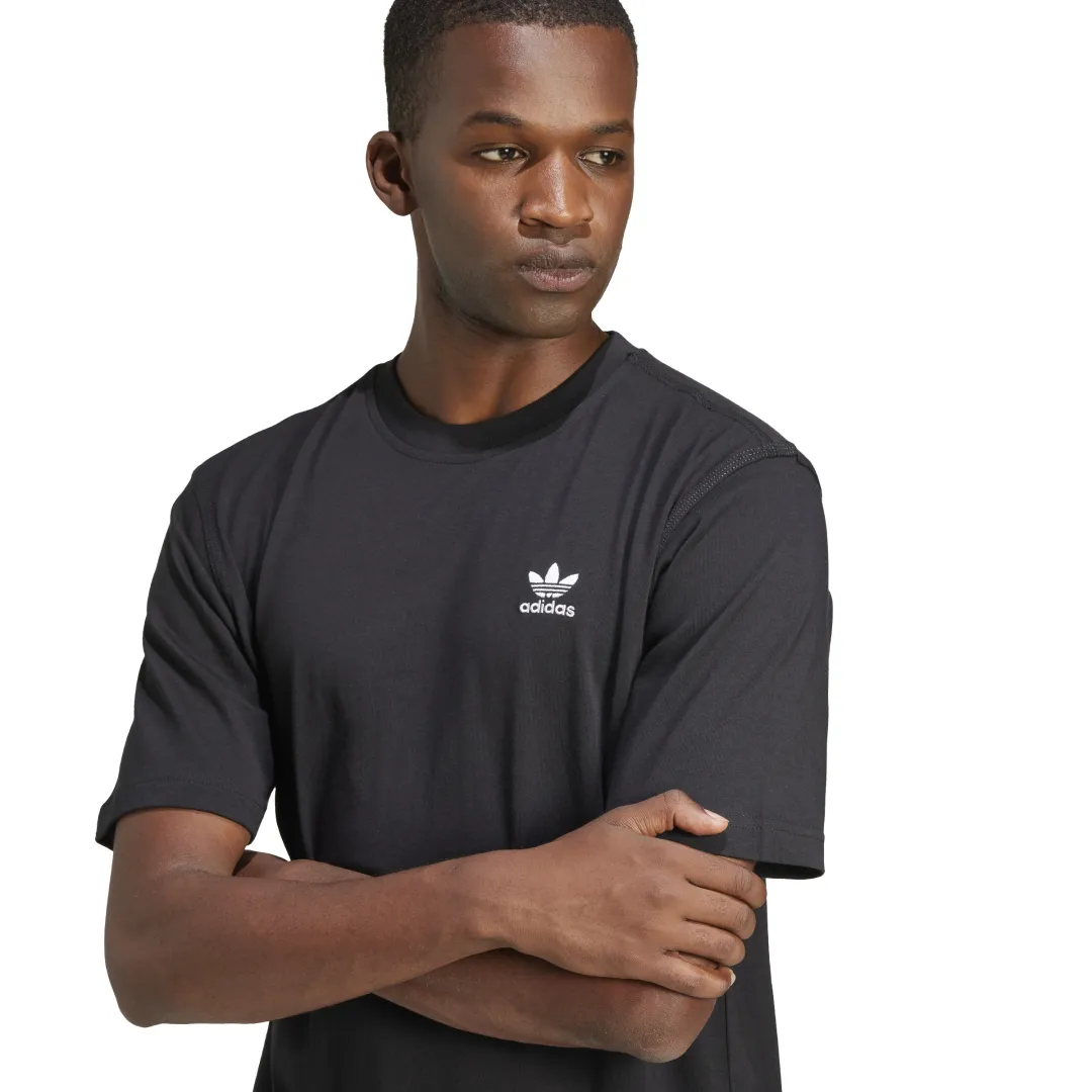 T-Shirt TREFOIL ESS BLACK ORG | Mode Homme