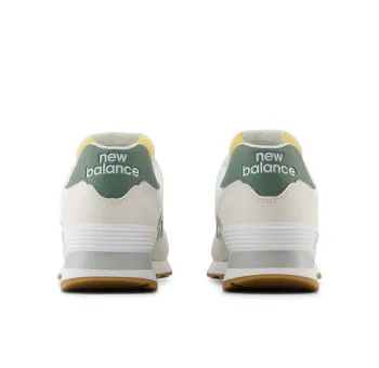 New Balance 574 - Blanc cassé & vert sapin