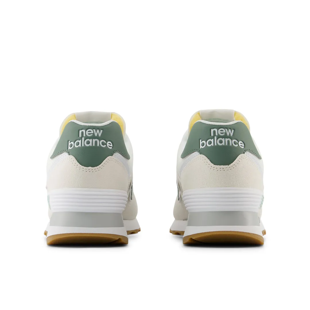 New Balance 574 - Blanc cassé & vert sapin