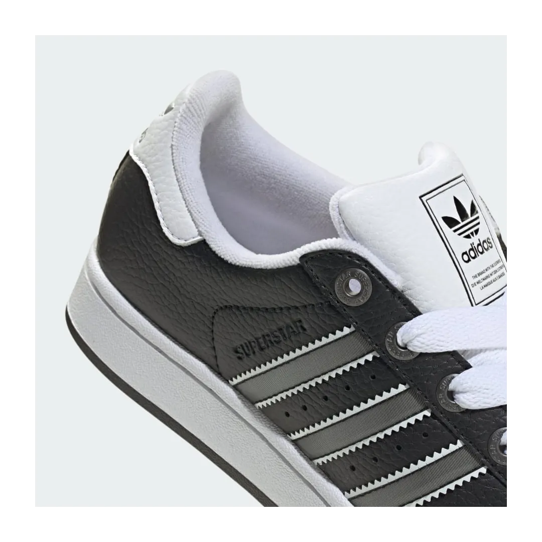 SUPERSTAR II J      CBLACKMSILVEFTWWHT ORG