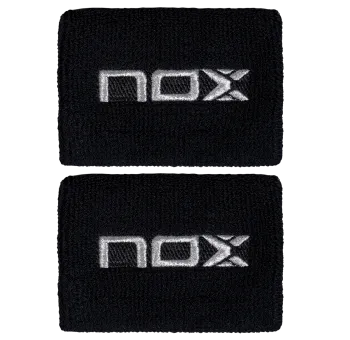 PACK SERRE-POIGNETS NOX NOIR LOGO BLANC