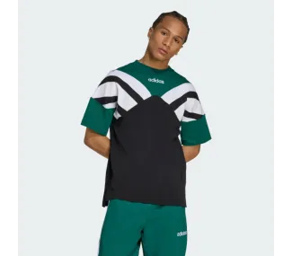 CUTLINE TEE         BLACKCGREEN ORG