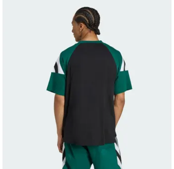 CUTLINE TEE         BLACKCGREEN ORG