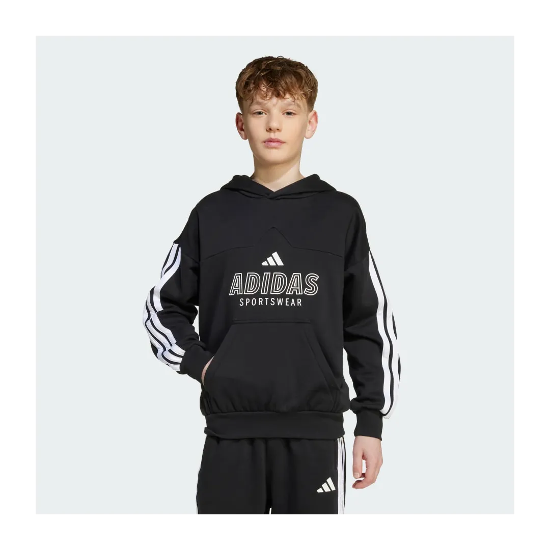 J HOT FL HOOD       BLACKWHITE