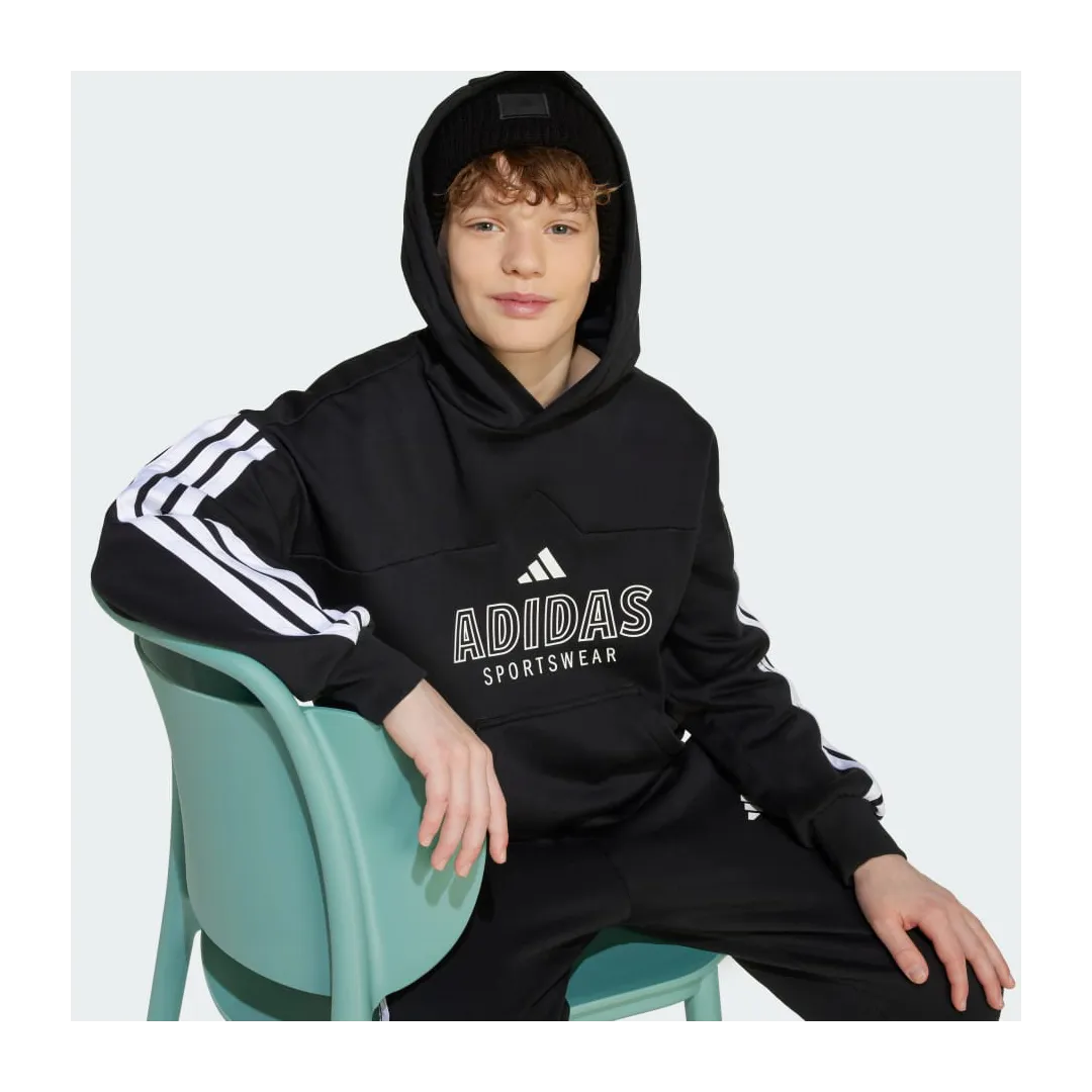 J HOT FL HOOD       BLACKWHITE
