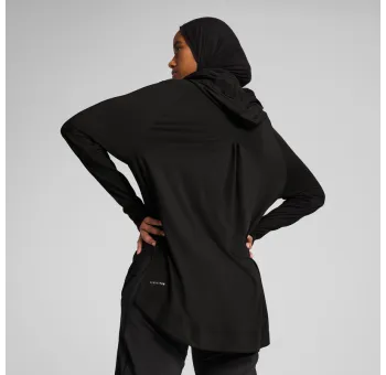 PUMA Black MODEST HOODIE - Mode de vie décontracté
