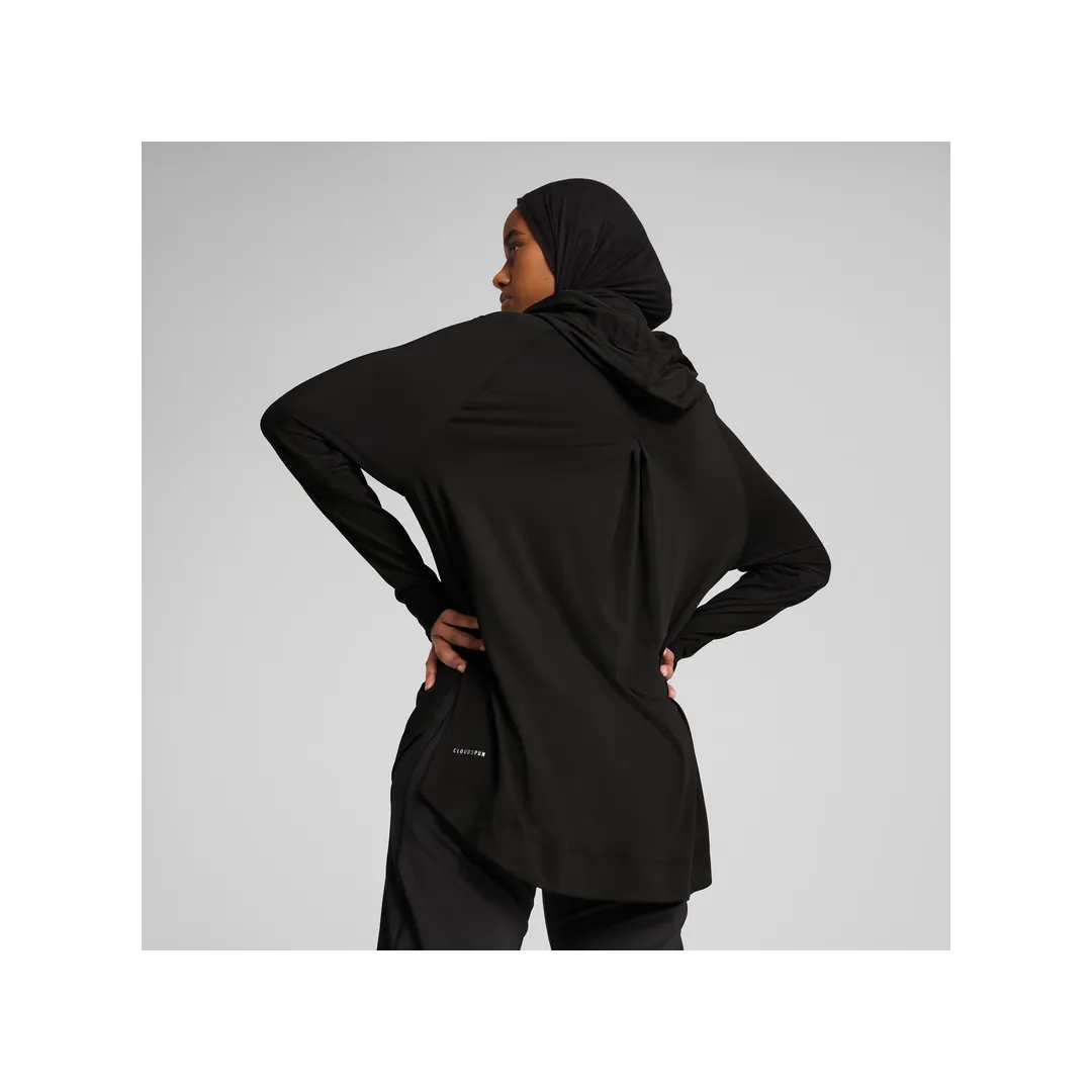 PUMA Black MODEST HOODIE - Mode de vie décontracté