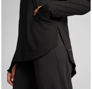 PUMA Black MODEST HOODIE - Mode de vie décontracté